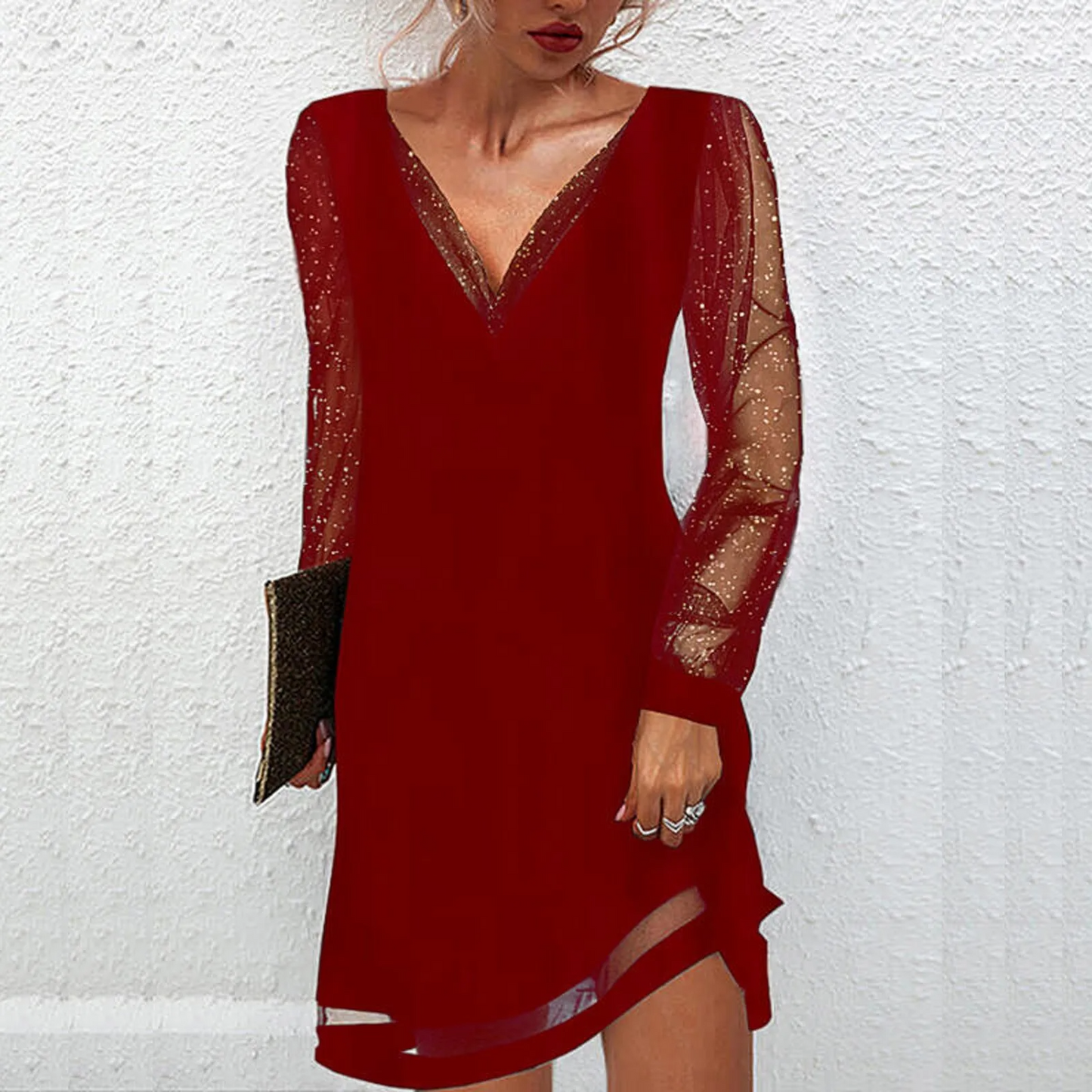 Linnea™ Robe Courte Élégante