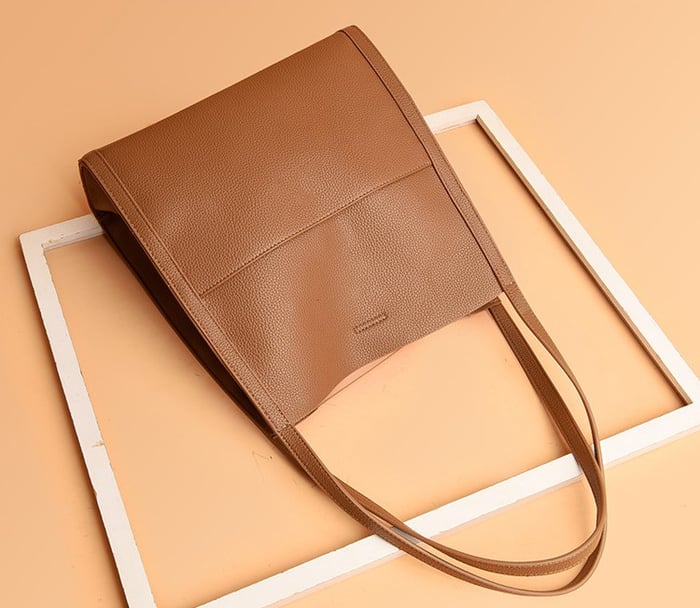 Iris™ Élégante Sacoche en Cuir Véritable