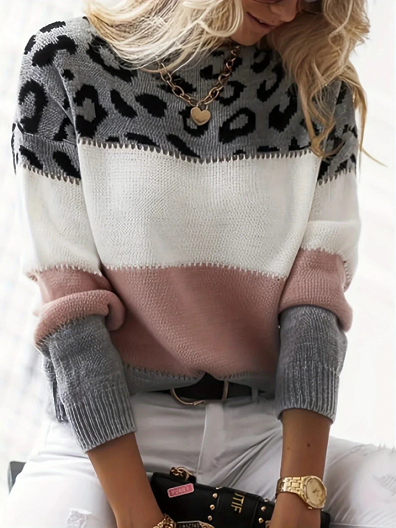 Ellinor™ Pull Douillet et Élégant