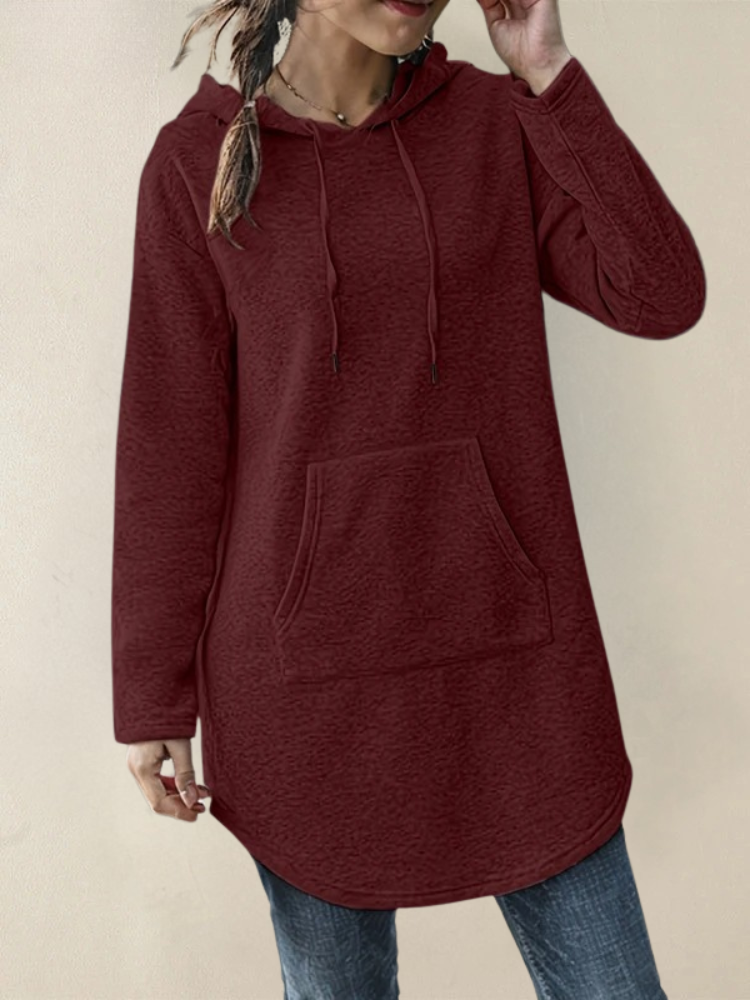 Joselle™ Sweat à Capuche Avec Poche Frontale