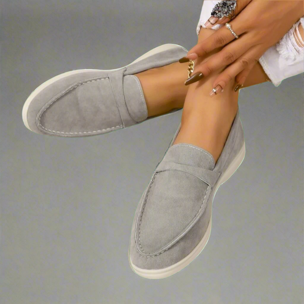 Lucienne™ Élégants Mocassins en Suède