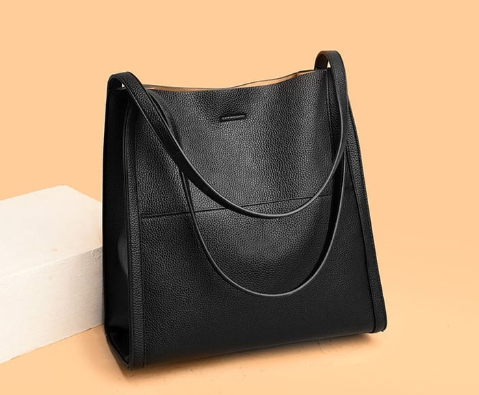 Iris™ Élégante Sacoche en Cuir Véritable