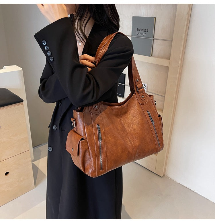 Annelie™ Sac Fourre-tout en Cuir Élégant