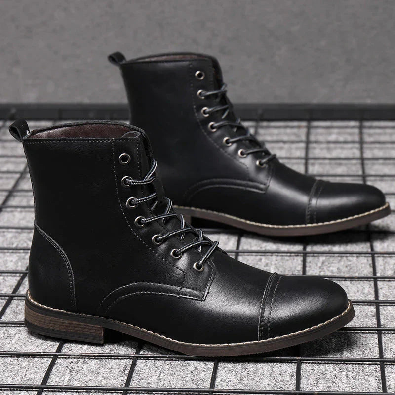 Émile™ Bottes en Cuir Premium