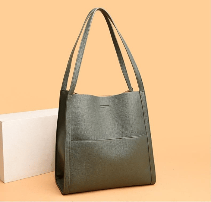 Iris™ Élégante Sacoche en Cuir Véritable