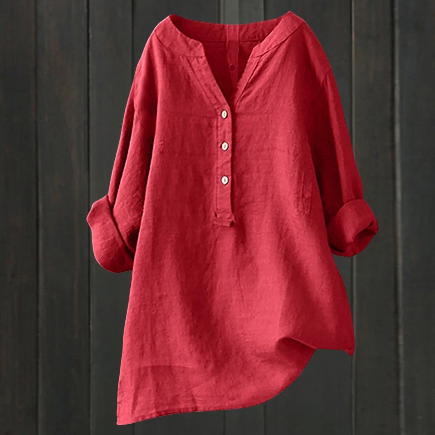 Mikaela™ Blouse Boutonnée