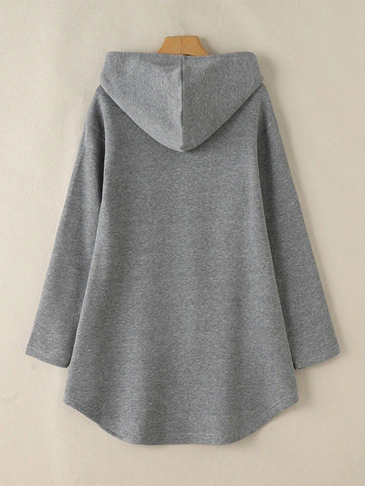 Joselle™ Sweat à Capuche Avec Poche Frontale