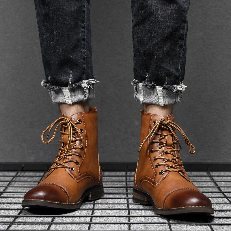 Émile™ Bottes en Cuir Premium