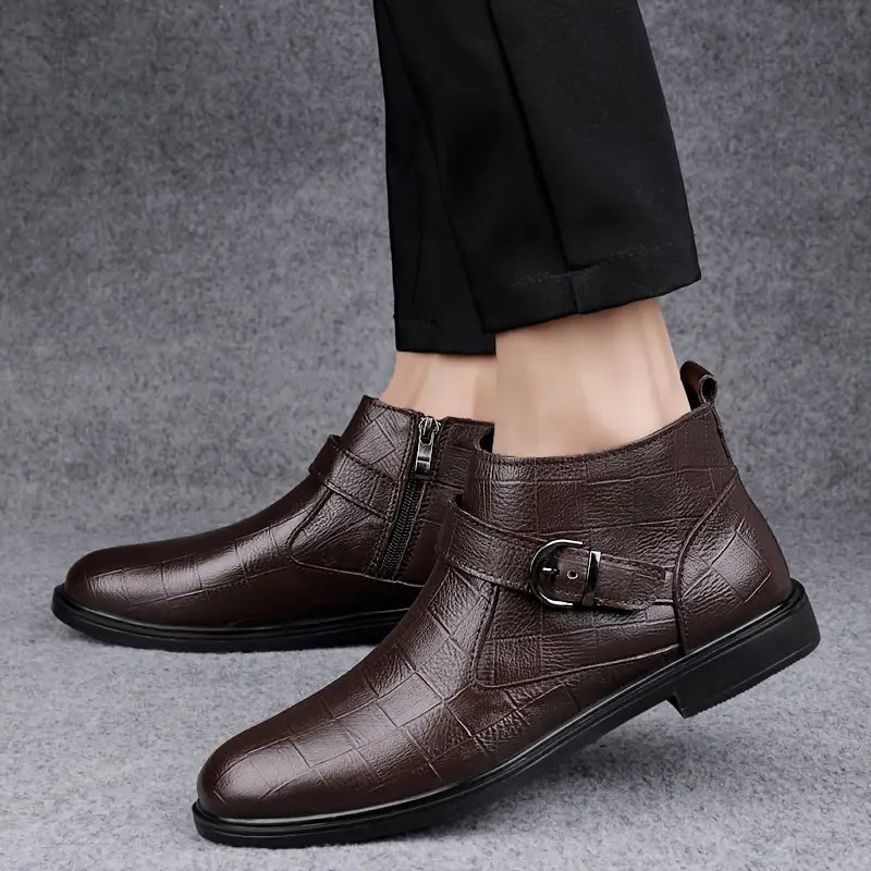 Manfred™ Bottes Ranger en Cuir pour Homme