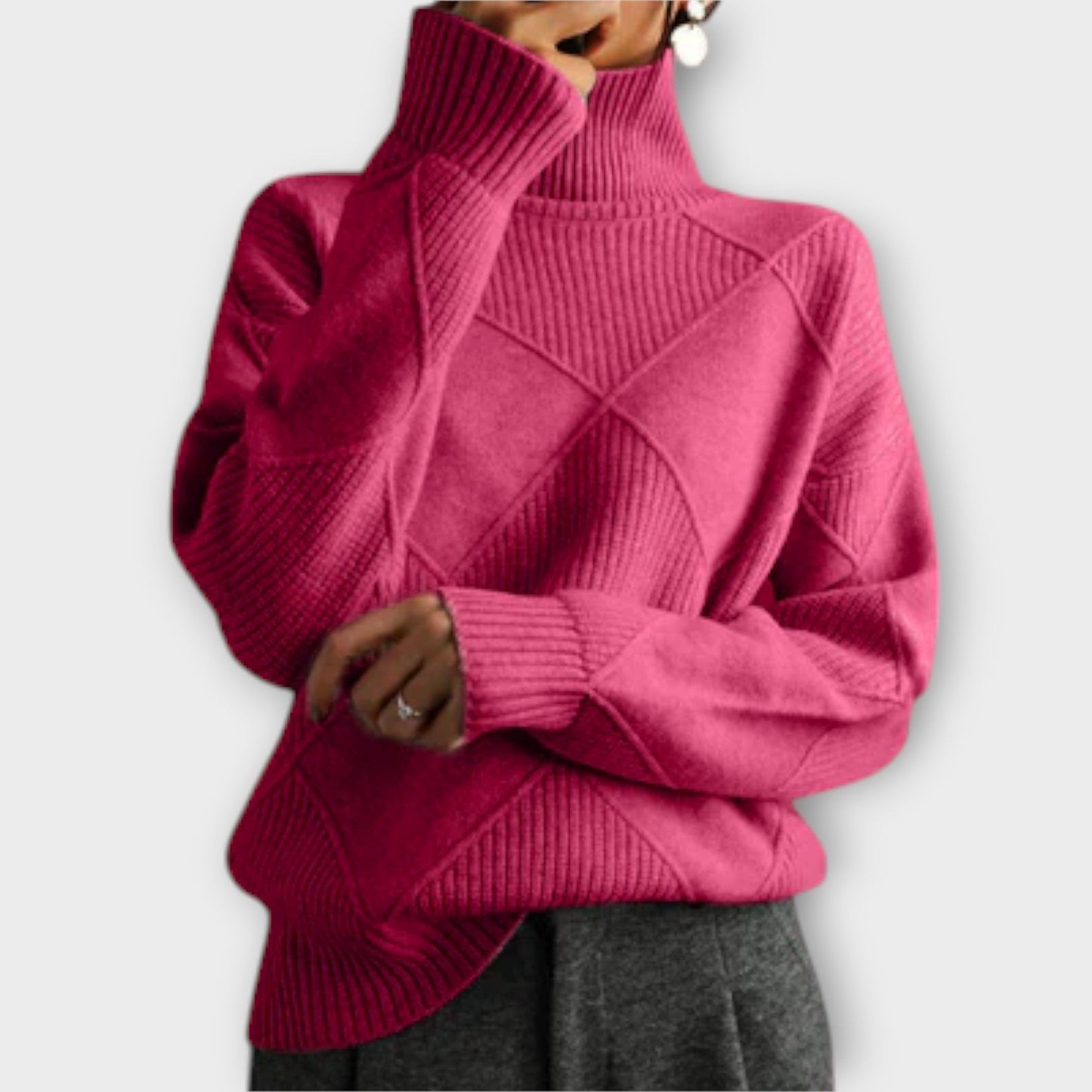 Jonah™ Pull Douillet en Cachemire à Col Roulé