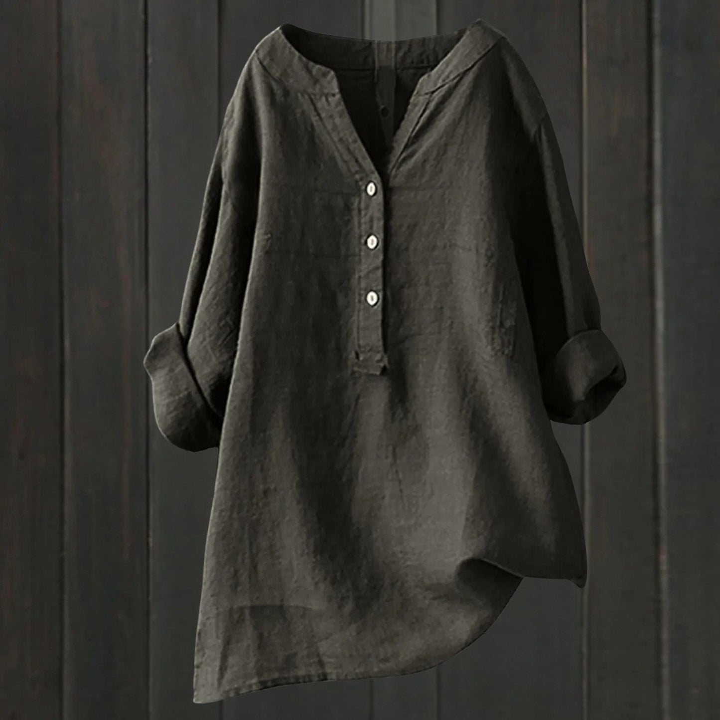 Mikaela™ Blouse Boutonnée