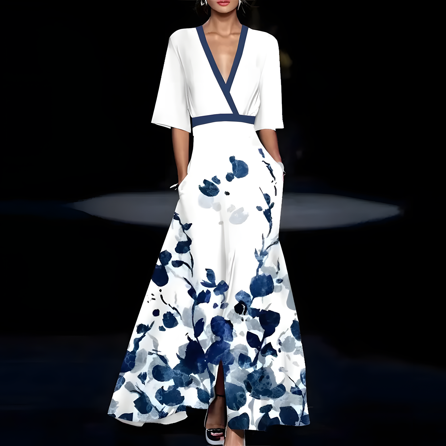 Lovisia™ Robe Élégante à Manches