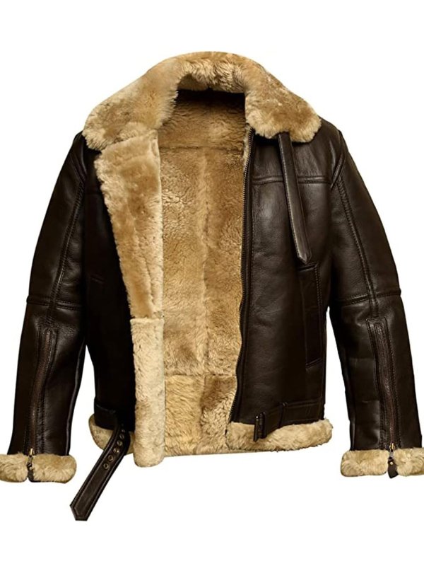 Anthelme™ Ikonique Veste en Cuir avec Chaleur et Style