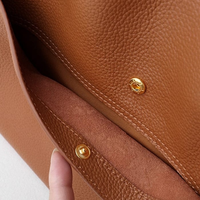 Iris™ Élégante Sacoche en Cuir Véritable