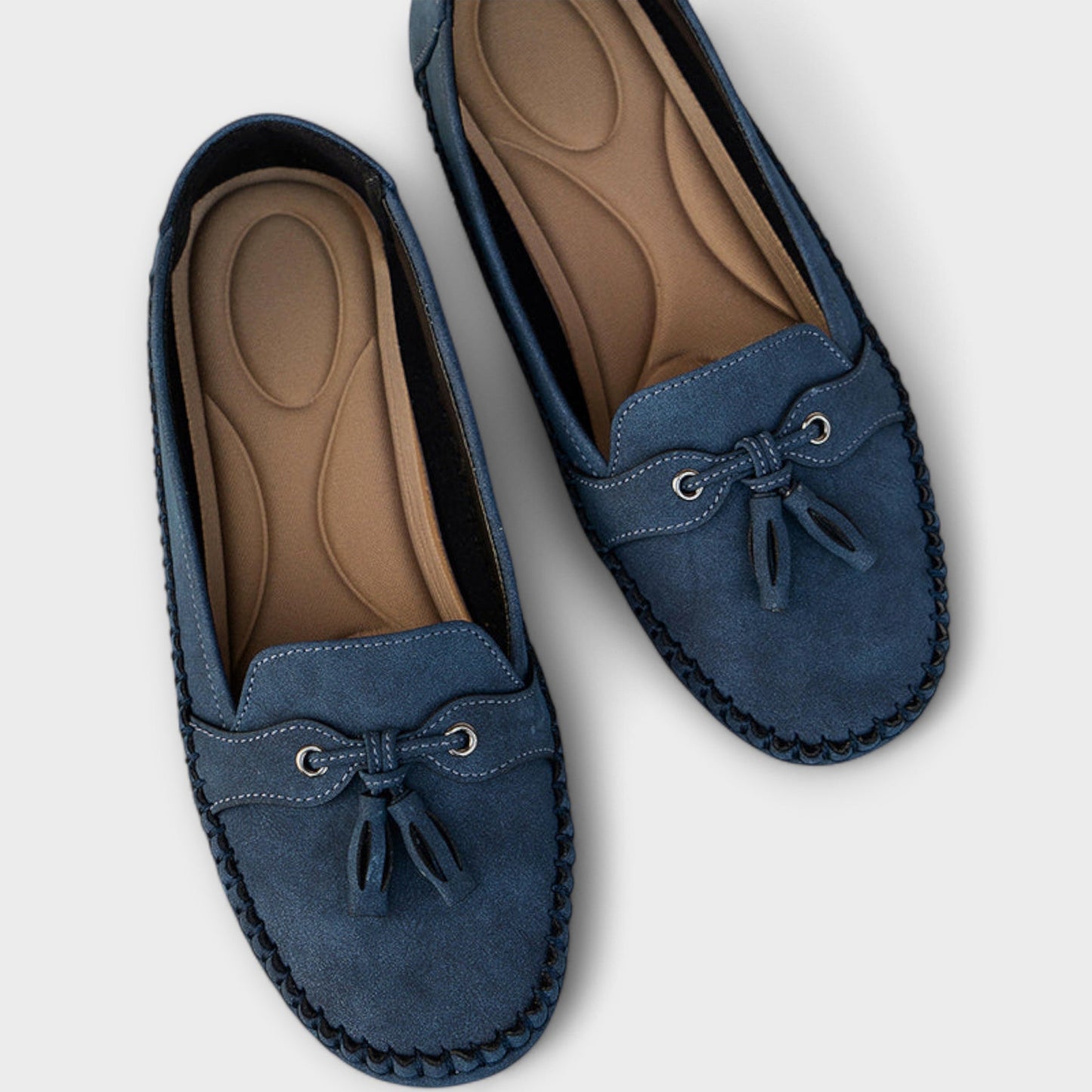 Sandrine™ Mocassins Souples au Design Élégant