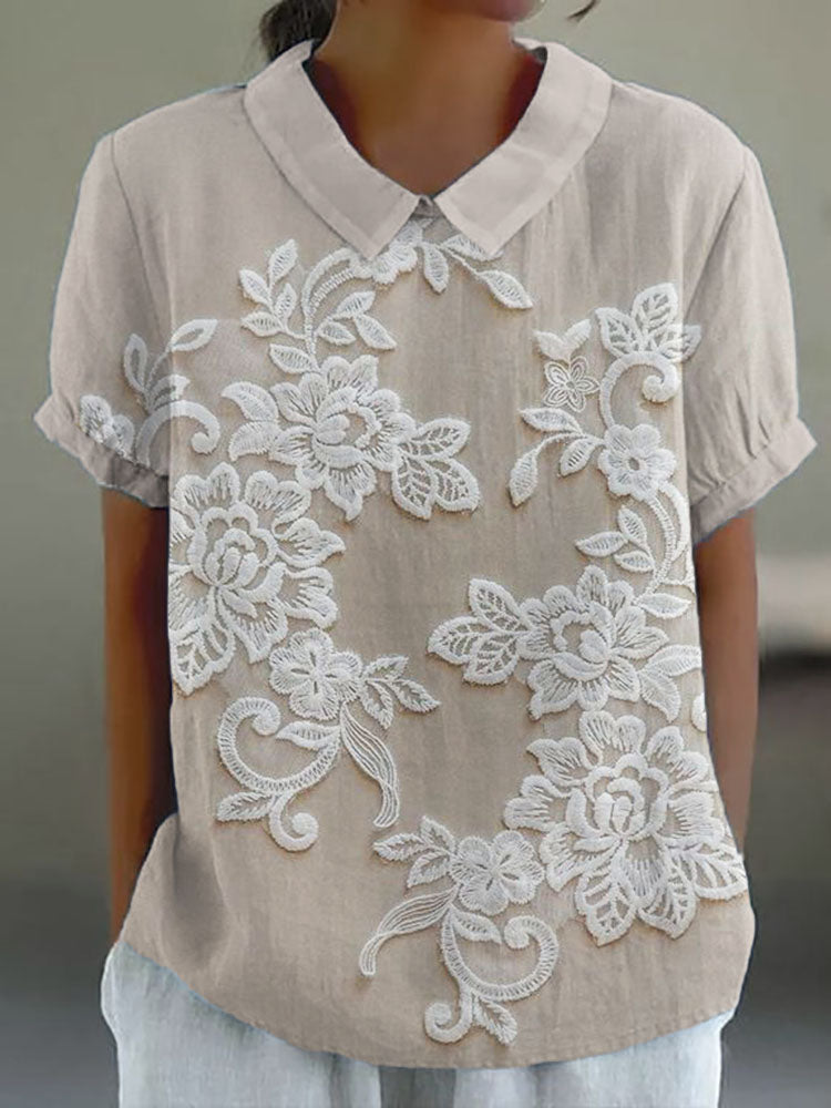 Mireia™ Chemise Imprimée Vintage