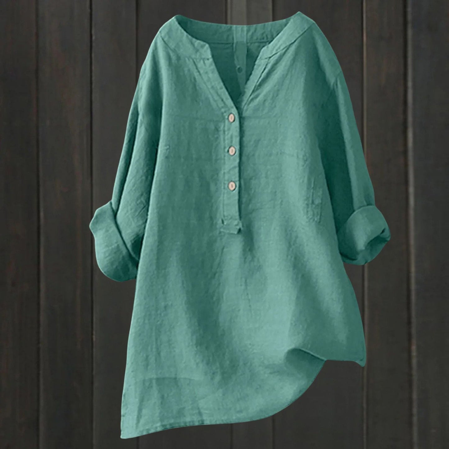 Mikaela™ Blouse Boutonnée