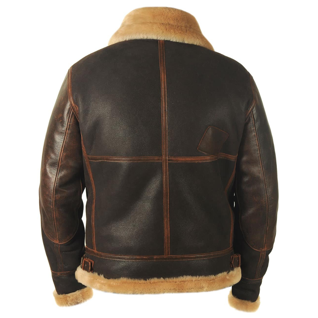 Timéo™ Veste en Cuir pour Homme avec Style et Attitude