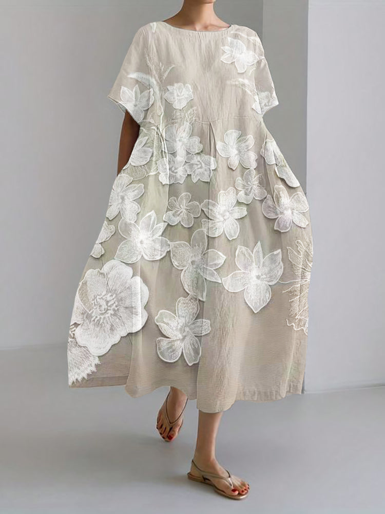 Isabeau™ Élégante Robe à Imprimé Fleuri