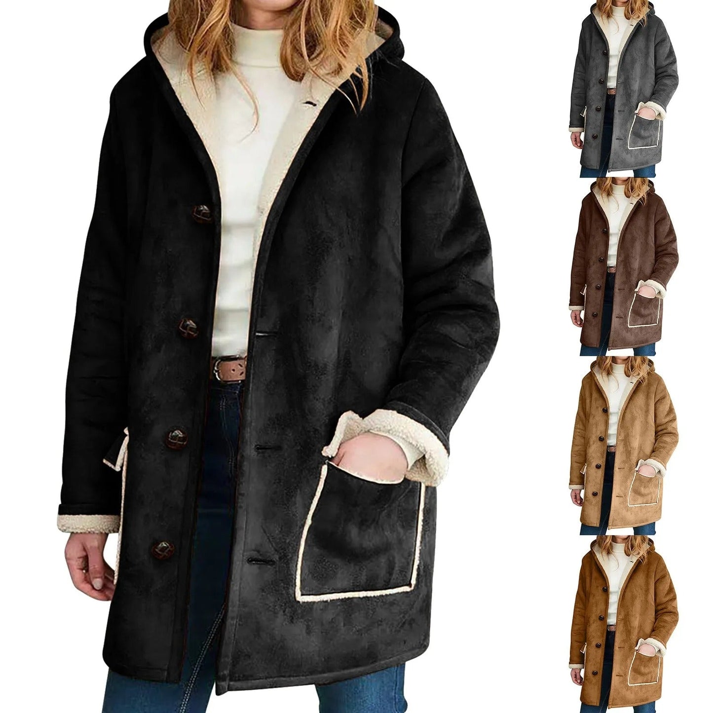 Lykke™ Veste Polaire Hiver avec Capuche