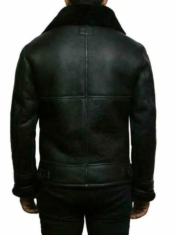 Zacharie™ Veste en Cuir pour Aventures Hivernales