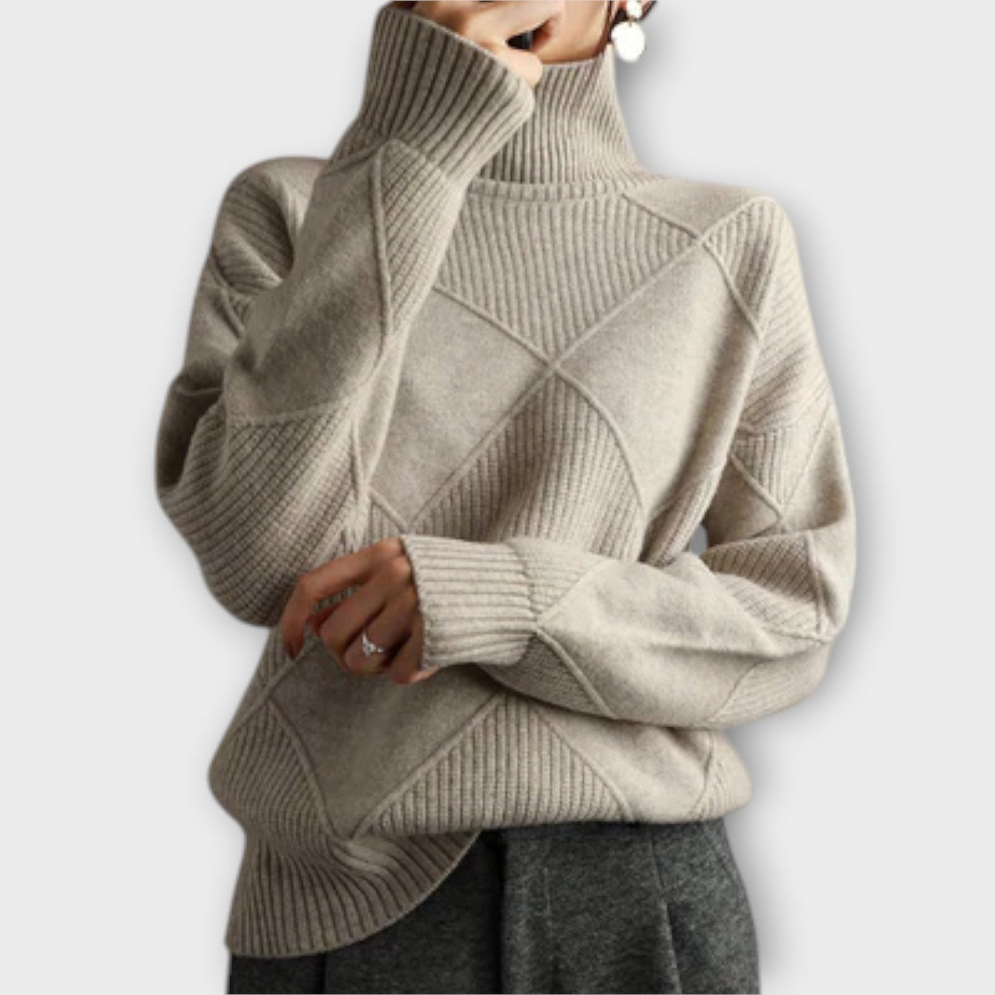 Jonah™ Pull Douillet en Cachemire à Col Roulé