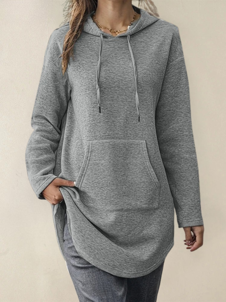 Joselle™ Sweat à Capuche Avec Poche Frontale