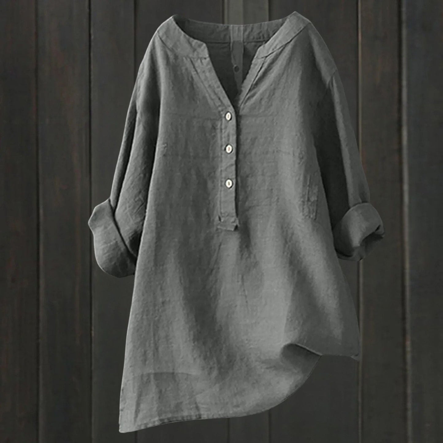 Mikaela™ Blouse Boutonnée