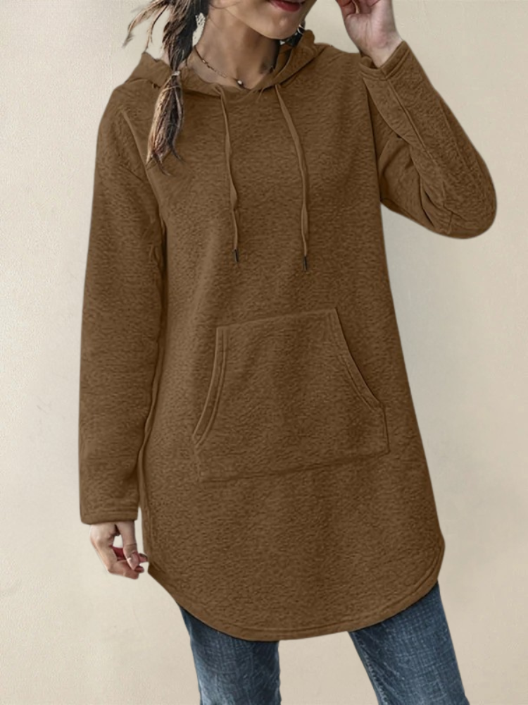 Joselle™ Sweat à Capuche Avec Poche Frontale