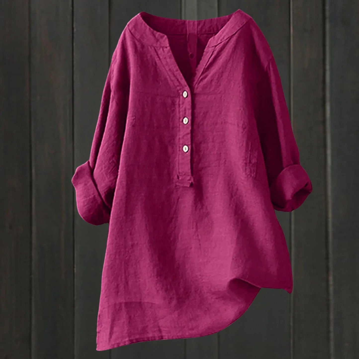 Mikaela™ Blouse Boutonnée
