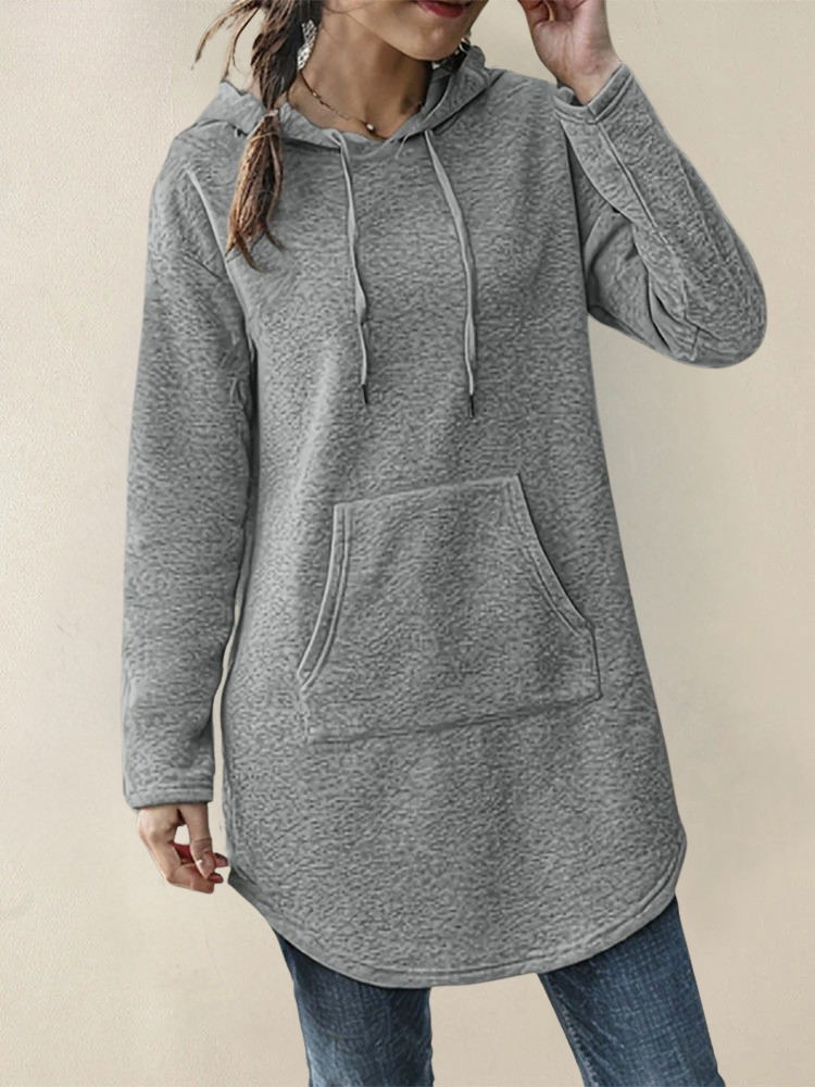 Joselle™ Sweat à Capuche Avec Poche Frontale