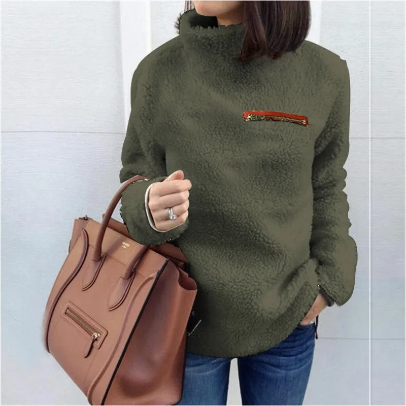Lovelle™ Pull Col Roulé Ultra Doux et Élégant pour l’Hiver