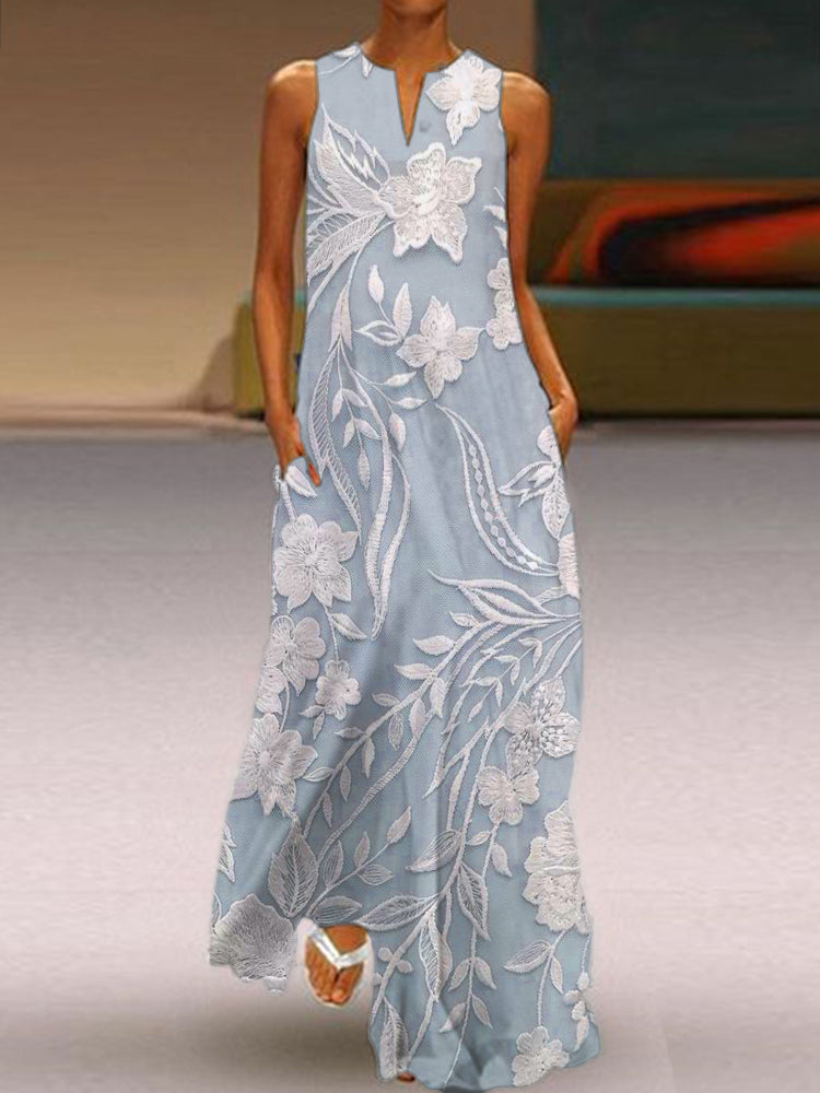 Isaline™ Robe Imprimée Luxe
