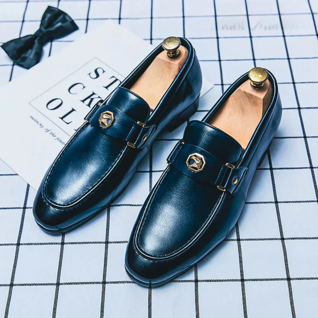 Lancelot™ Mocassins en Cuir Élégants