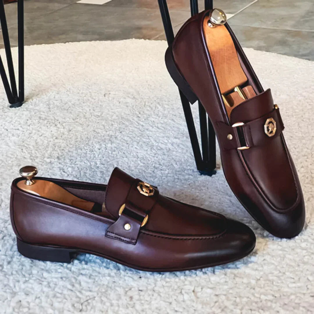 Lancelot™ Mocassins en Cuir Élégants