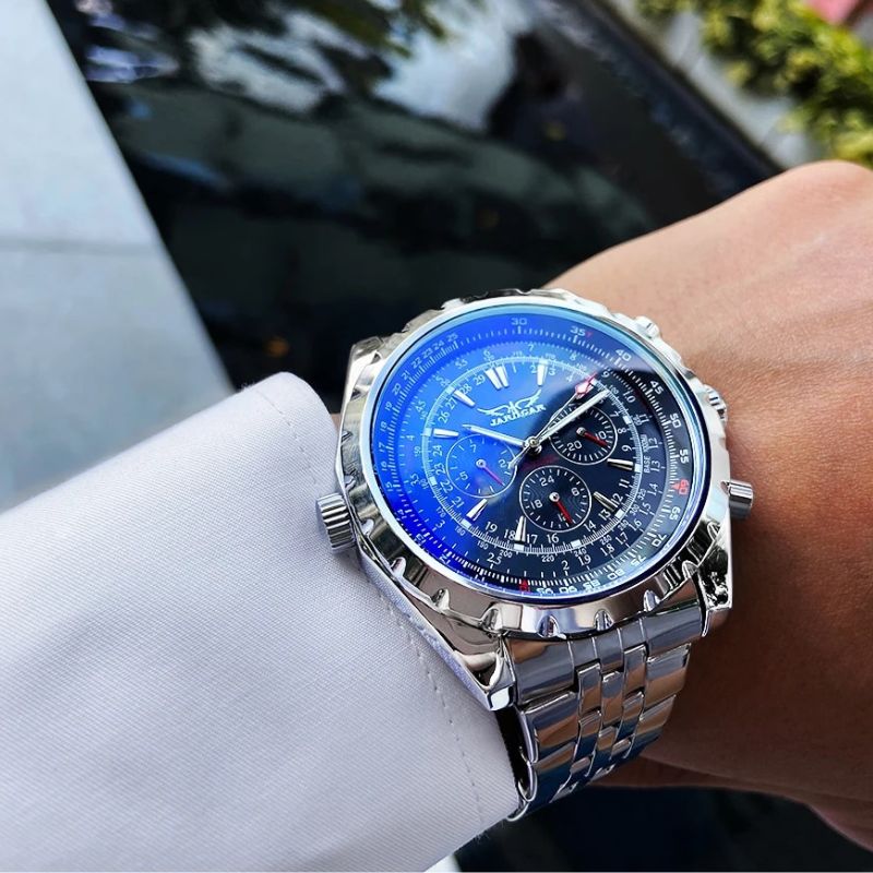 Bertil™ Montre Militaire Mécanique