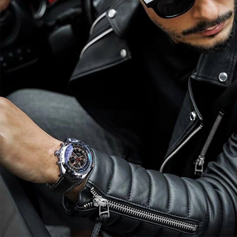 Bertil™ Montre Militaire Mécanique