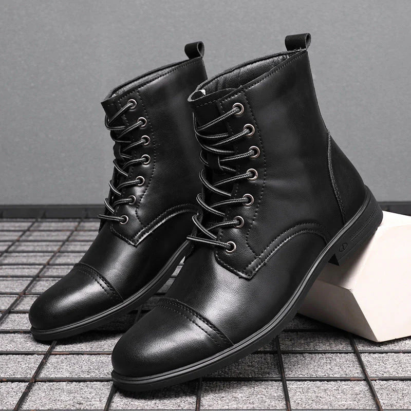 Émile™ Bottes en Cuir Premium