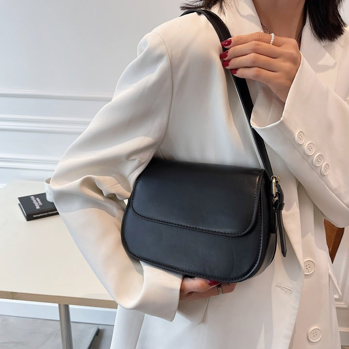 Solveig™ Élégante Sacoche en Cuir Végan Fait Main