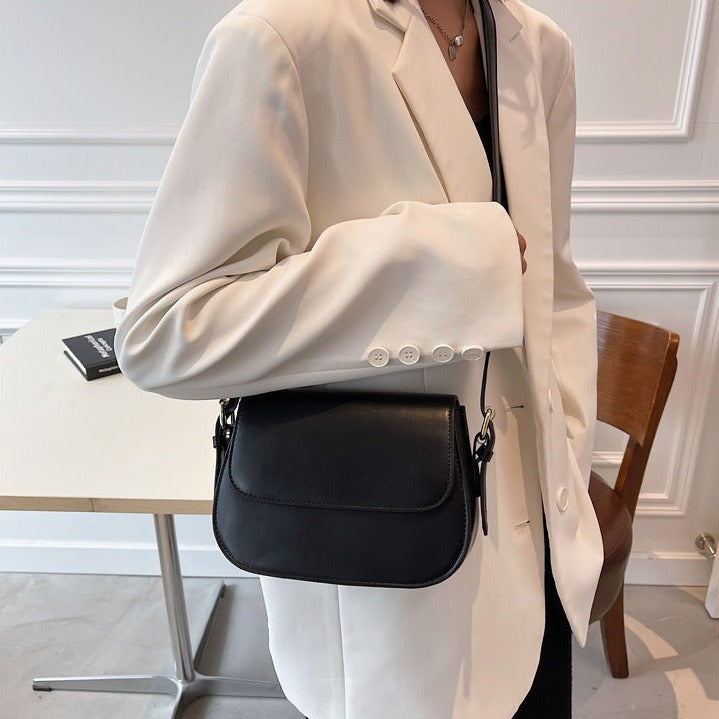 Solveig™ Élégante Sacoche en Cuir Végan Fait Main
