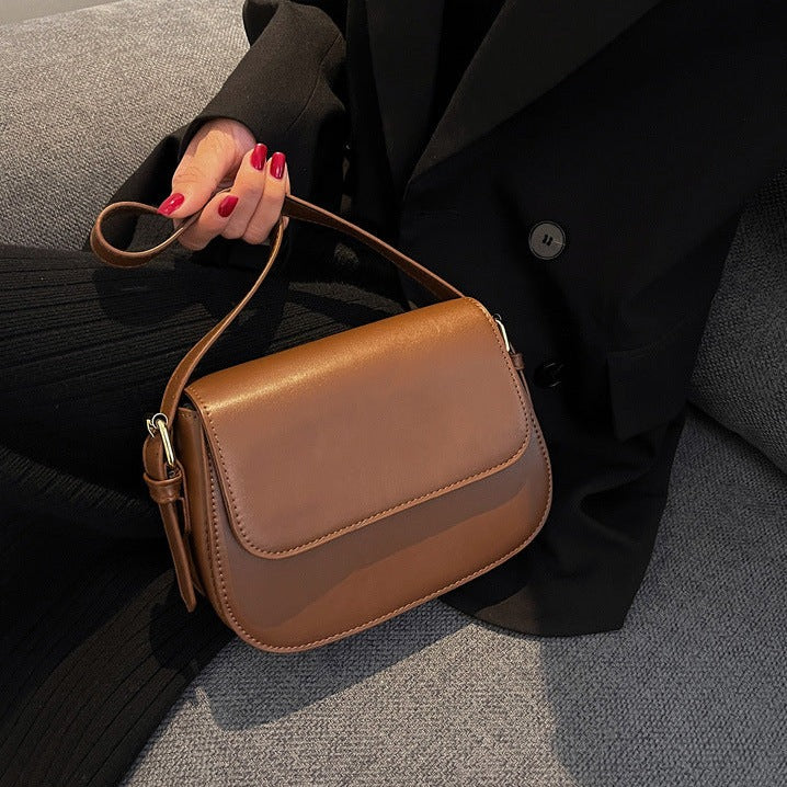 Solveig™ Élégante Sacoche en Cuir Végan Fait Main