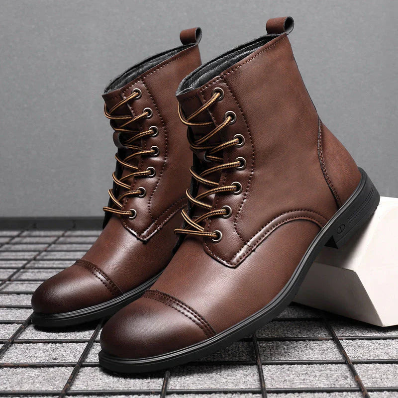 Émile™ Bottes en Cuir Premium