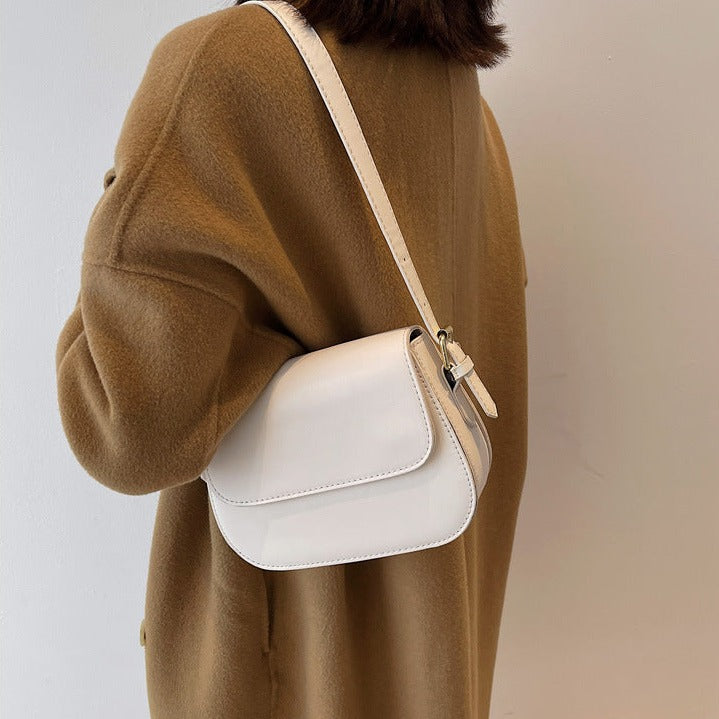 Solveig™ Élégante Sacoche en Cuir Végan Fait Main