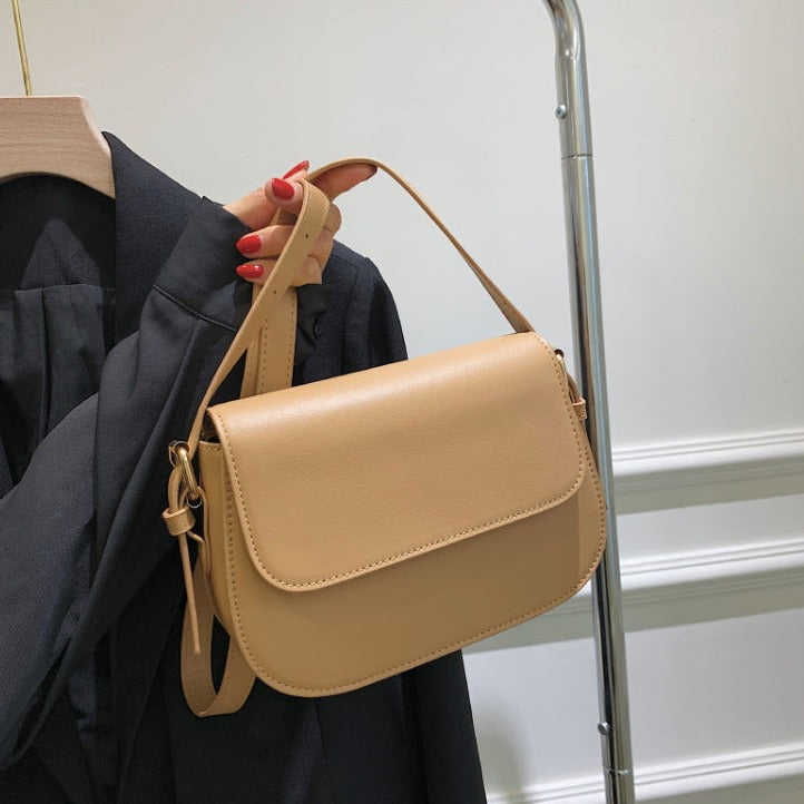 Solveig™ Élégante Sacoche en Cuir Végan Fait Main