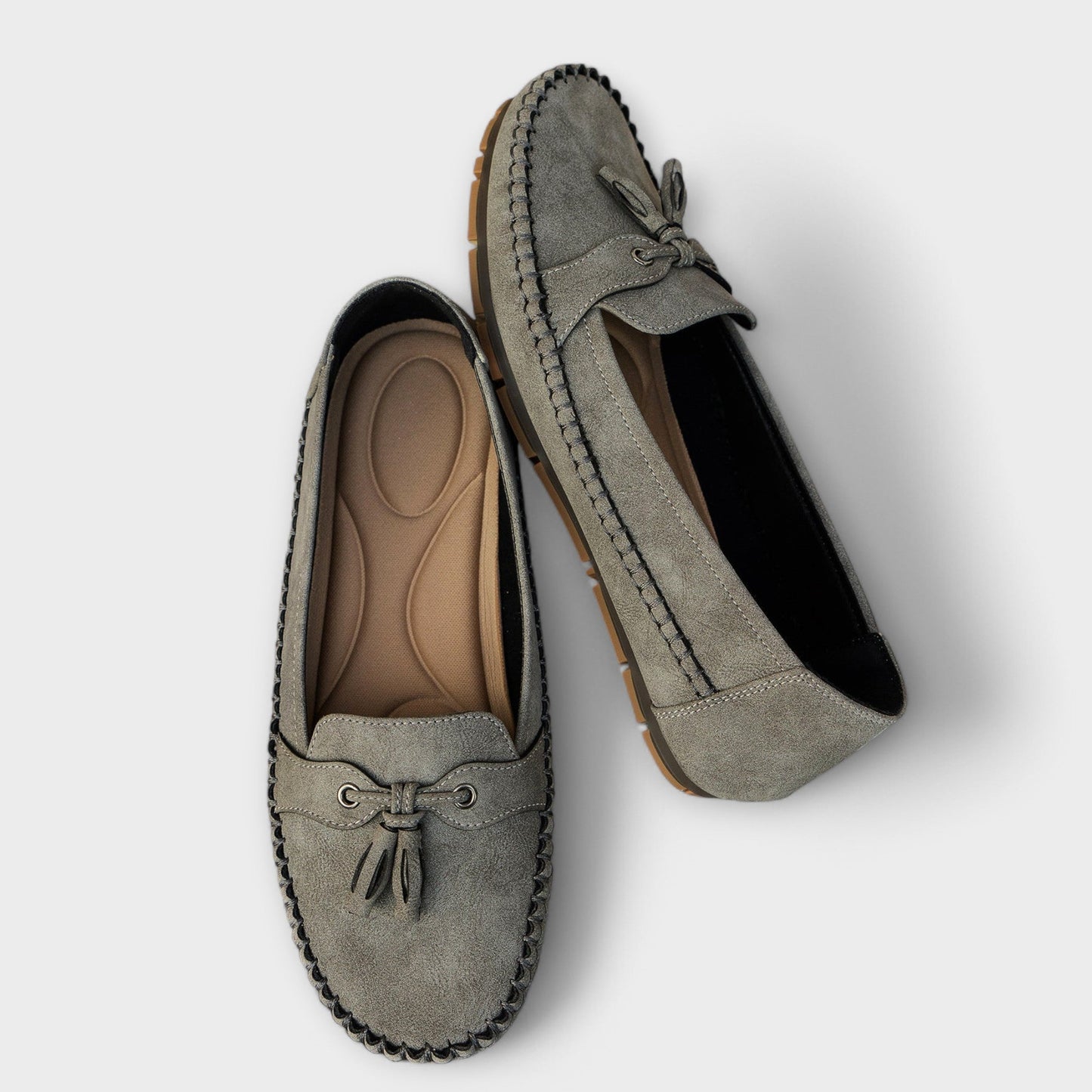 Sandrine™ Mocassins Souples au Design Élégant