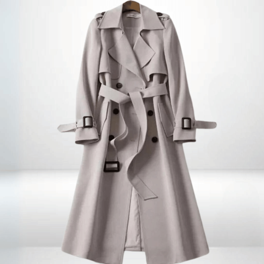 Zoey™ Trenchcoat en Coton Premium