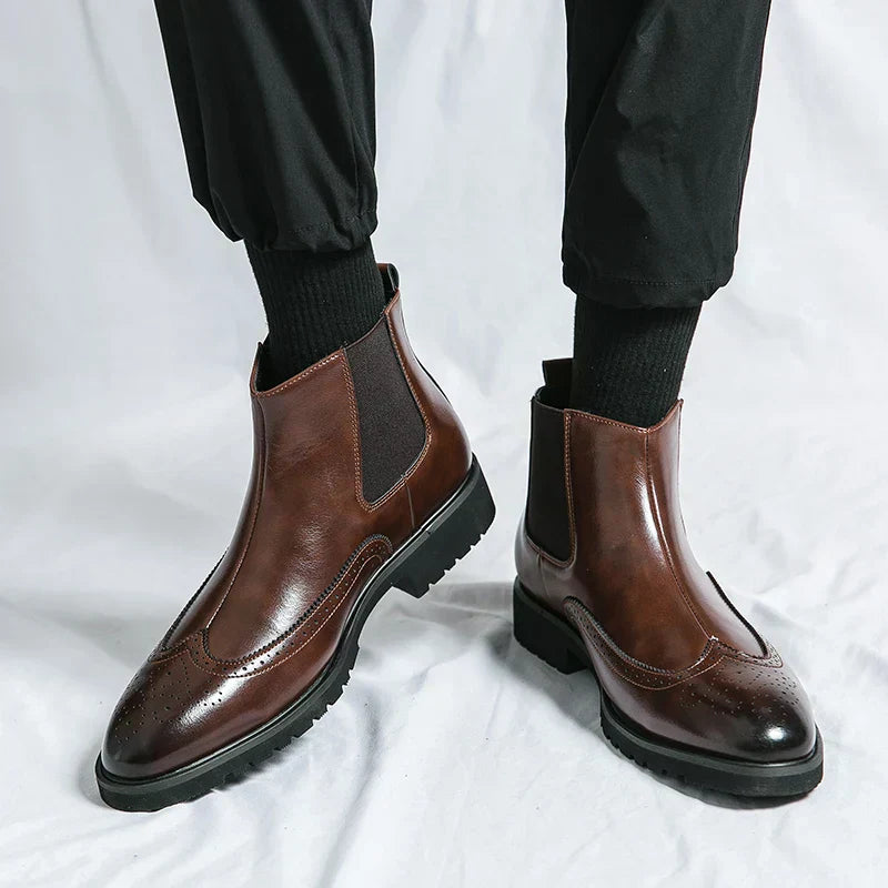 Ludovic™ Élégantes Bottes en Cuir
