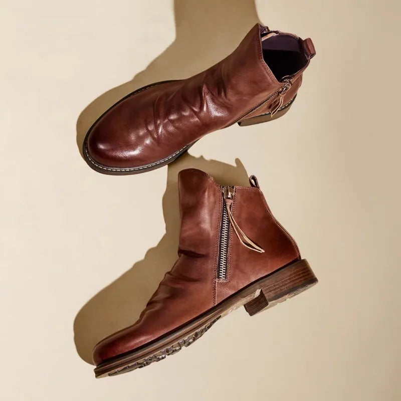 Jérôme™ Bottes en Cuir Premium