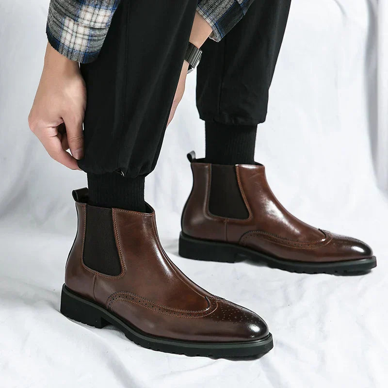 Ludovic™ Élégantes Bottes en Cuir