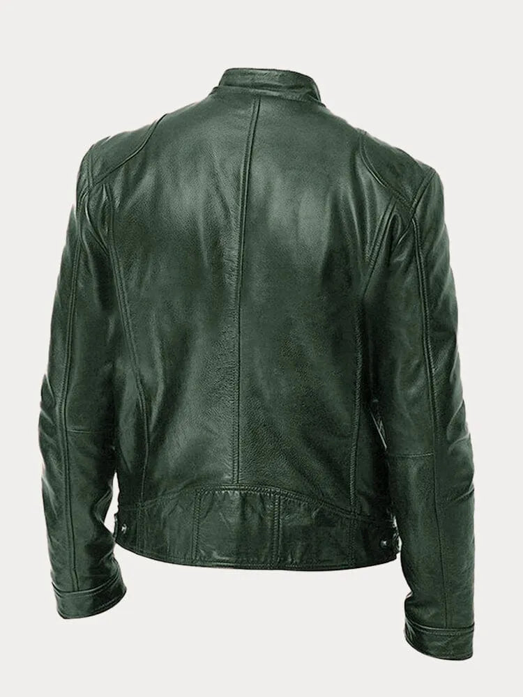 Matis™ Veste en Cuir Élégante pour Toutes les Occasions